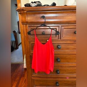Sandy & Sid Red V-Neck Cami – Size Small